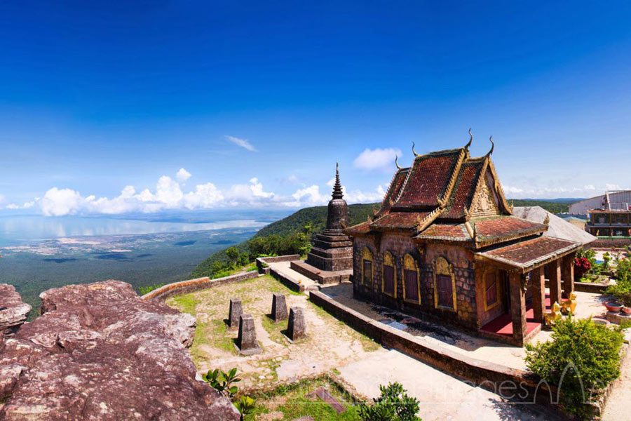 Nestled along the Kampot River, this riverside town is famous for its pepper plantations