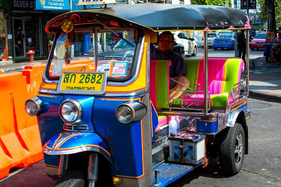 Transportation in Chiang Mai during the 5-day tour