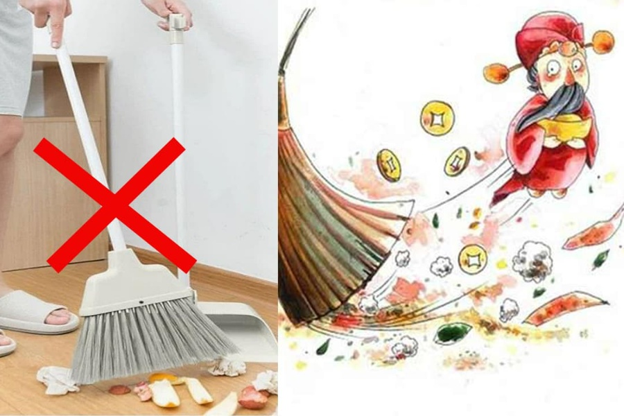 Sweeping the House may also sweep away good luck and fortune