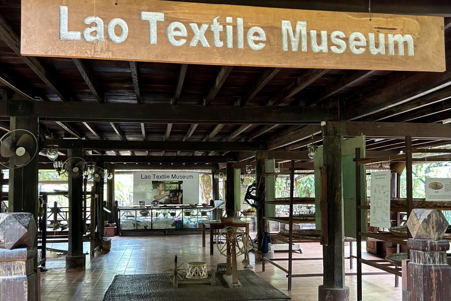 Lao Textile Museum. 