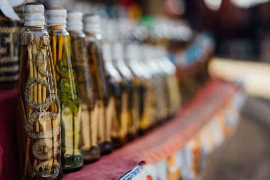 The Whisky Village In Luang Prabang, Laos