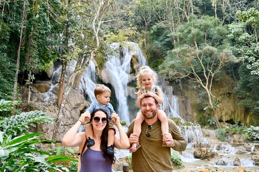Travel Laos with Kids on family vacation 
