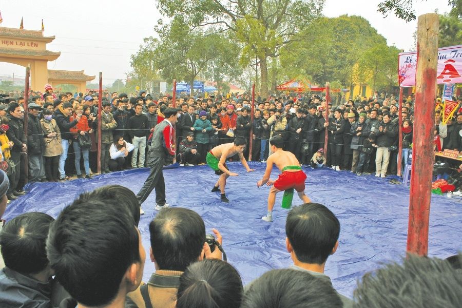 Wrestling matches in Lim Festival&nbsp;