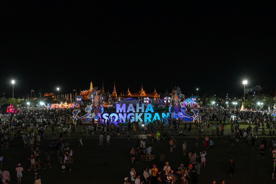 Maha Songkran World Water Festival 2025 was hosted at Sanam Luang (Source: Travel)