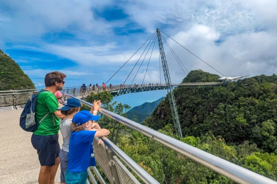 Langkawi Bridge - Beach destination for Malaysia Itinerary with Kids