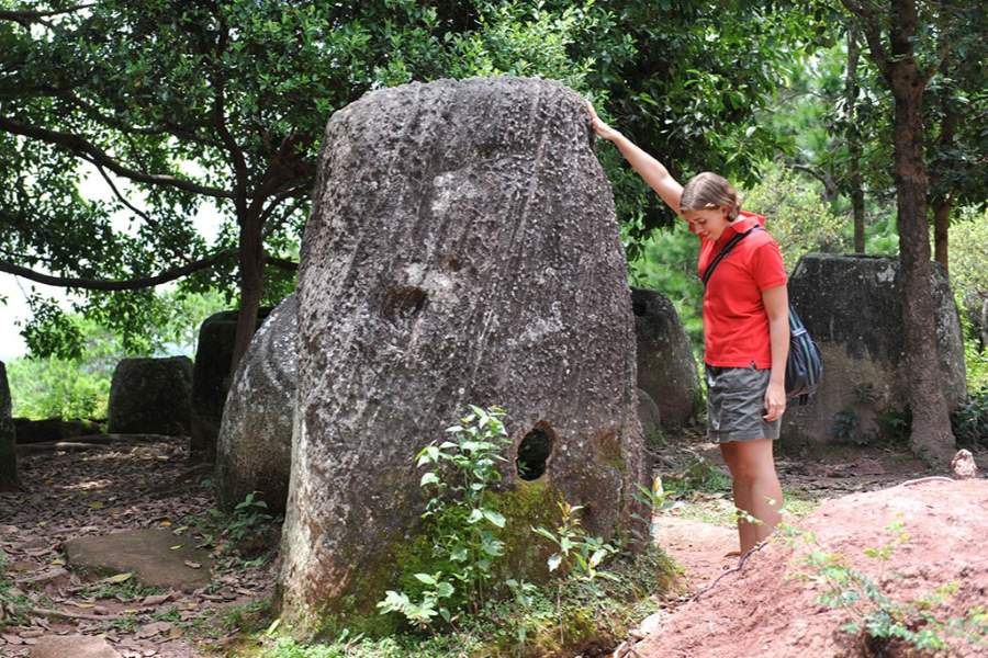 Archaeologists come to study the ancient jars 