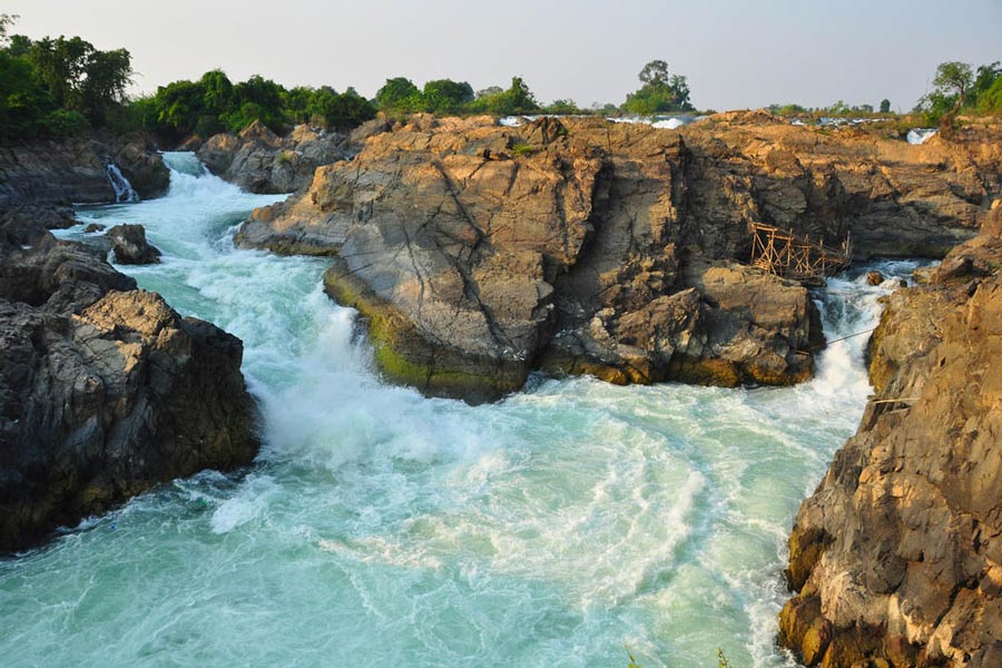 Picturesque view of Si Phan Don