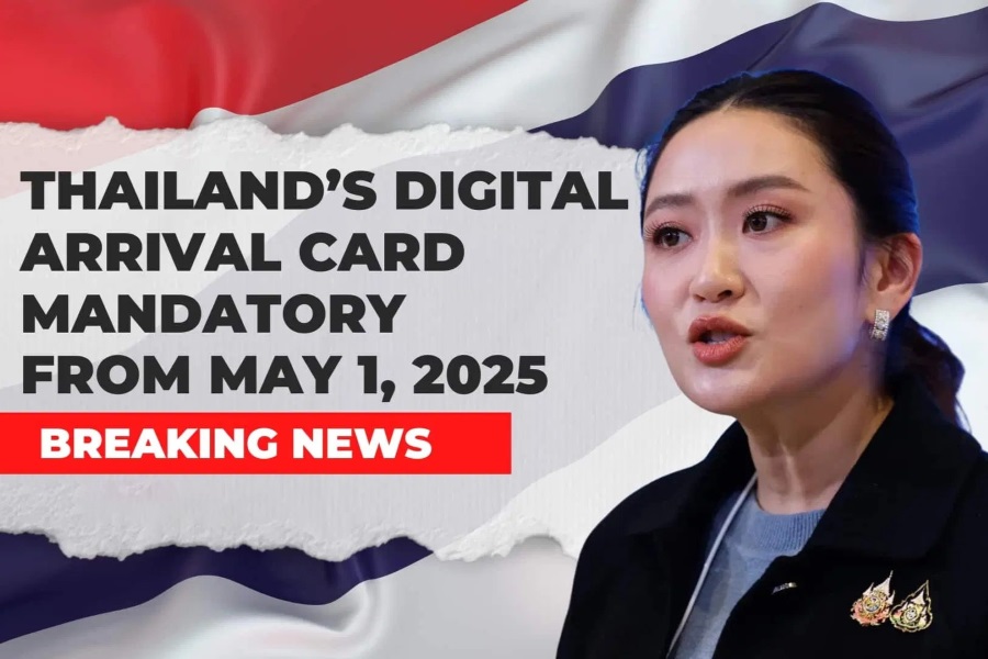 Thailand Digital Arrival Card is more convenient than TM6 (Source:  Visaliv)
