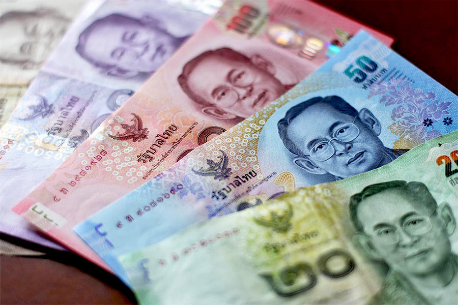 Thailand's currency: Exchange currency at Hotels
