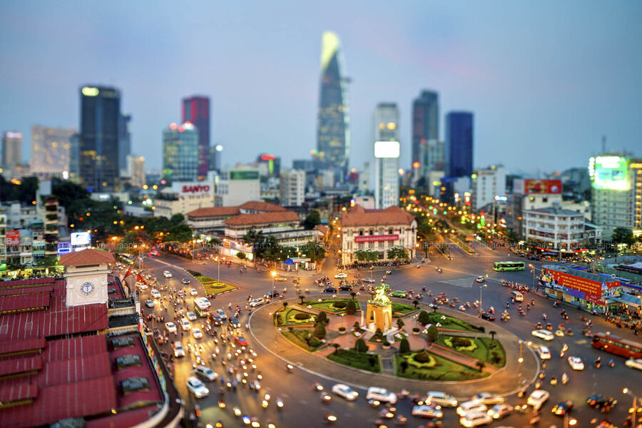 The heart of Ho Chi Minh City
