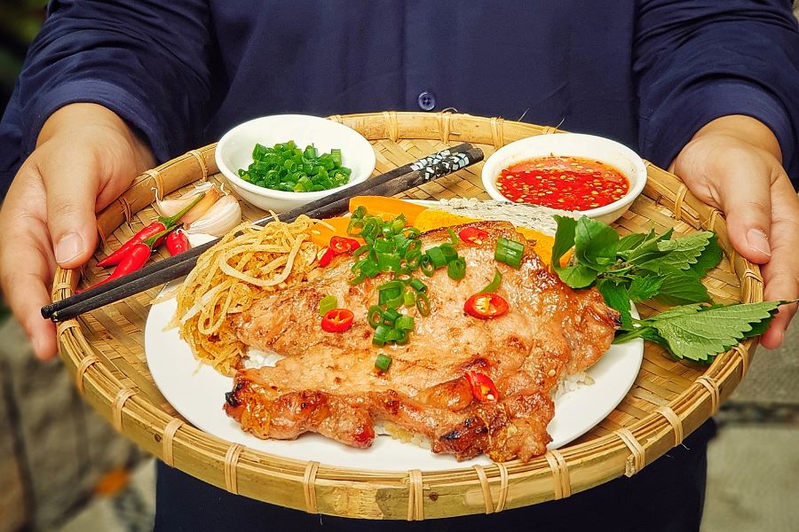 Vietnamese Broken Rice (Com Tam)