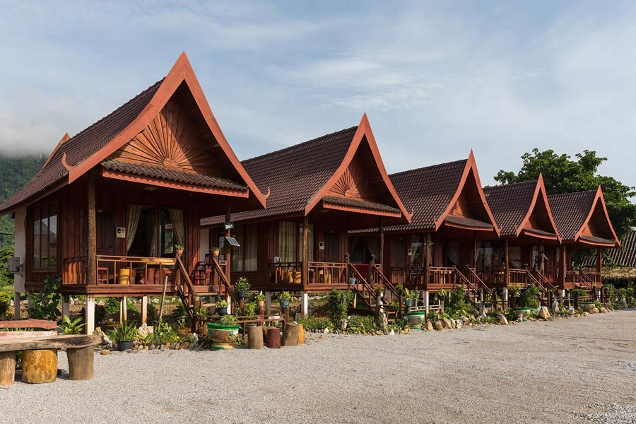 Where to sleep in Laos - Bungalows