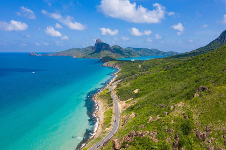 Con Son Island combines a rich historical background with breathtaking natural beauty