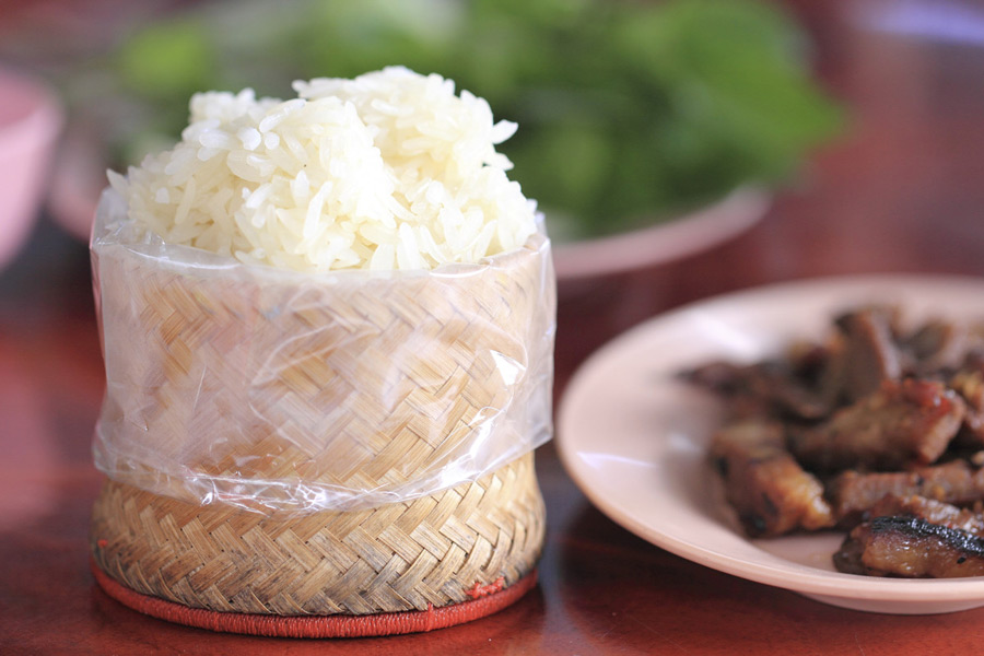 Enjoy Khao Niew with your favorite dipping sauces or pair it with grilled meats for a satisfying experience