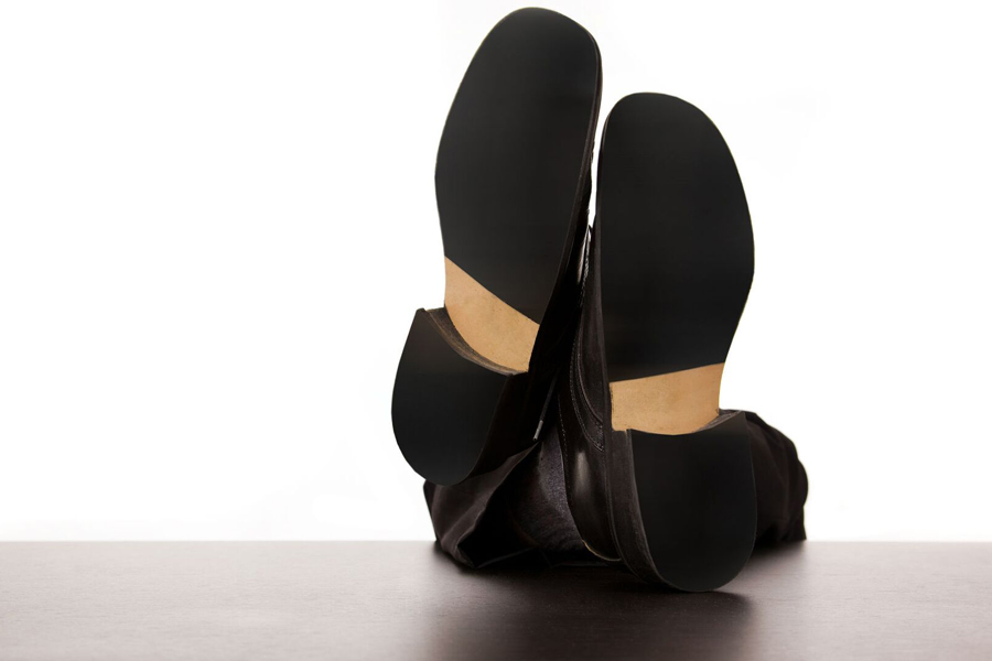 In Thai culture, as in many other cultures, putting your feet on the table is considered impolite and disrespectful