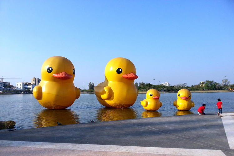 The park is centered around Nong Prajak Lake, a large artificial lake that serves as a focal point for various recreational activities and events