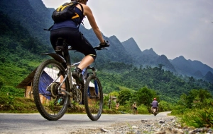 Sapa biking to Dien Bien Phu 4 days