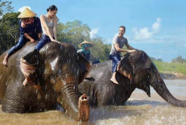 Chiang Mai - Chiang Dao Elephant Riding & Rafting (B)