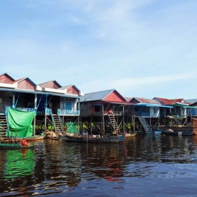 Floating Villages on Tonle Sap Lake