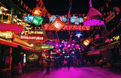 Pub Street in Siem Reap