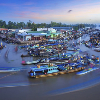 Nga Nam Floating Market