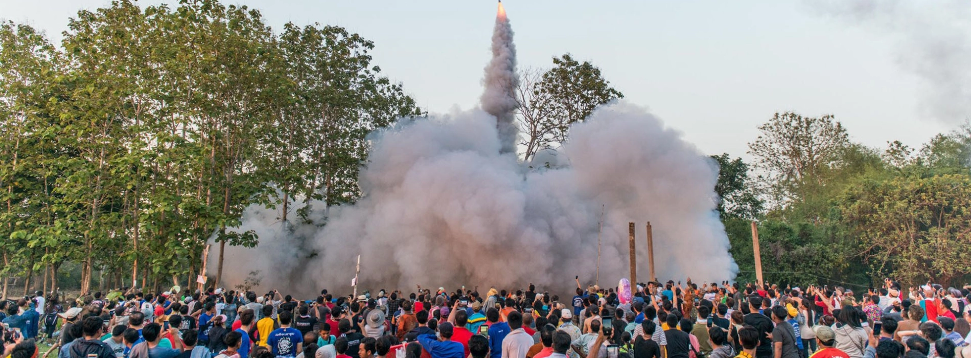 Explore the Bun Bang Fai Rain Praying Festival in Laos