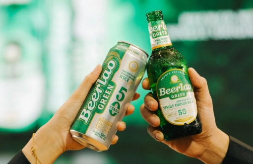 What makes taste of Beerlao famous around the world?