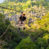 Vang Vieng Tour 2 Days: Trekking and Ziplining