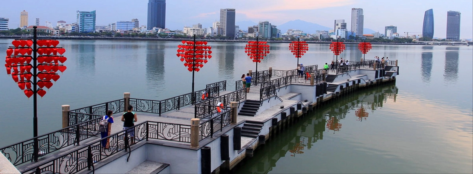 Love Bridge in Da Nang