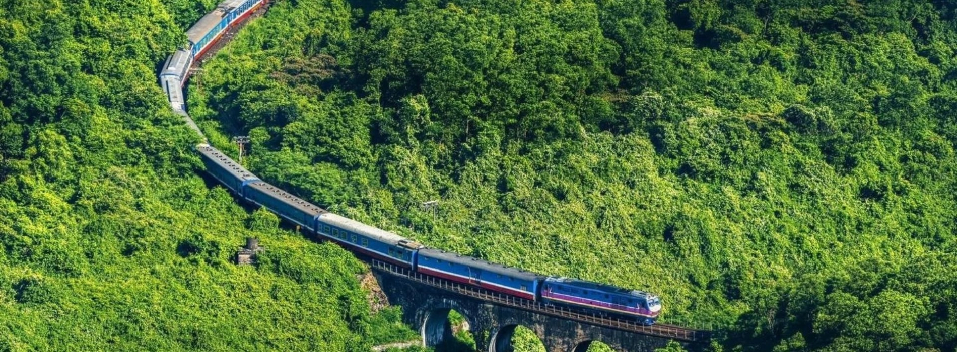 The Reunification Express - Voted World’s Most Beautiful Train by Lonely Planet