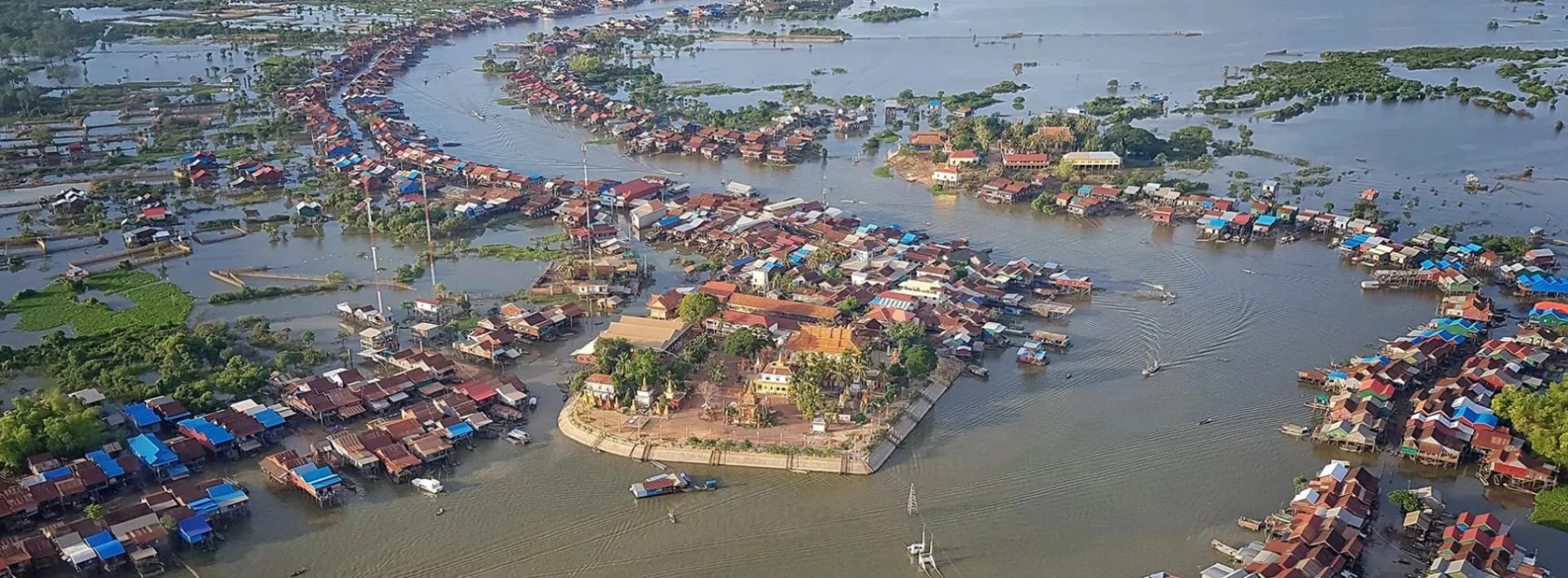 Explore Floating Village in Cambodia
