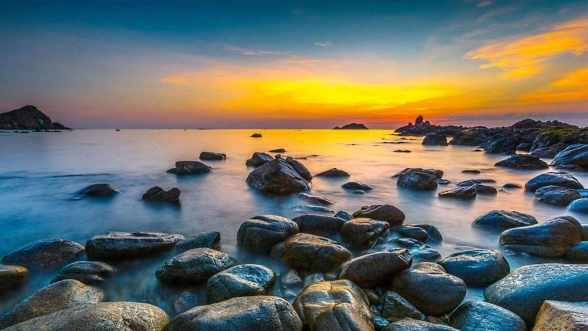 Phan Thiet, a coastal city of Vietnam