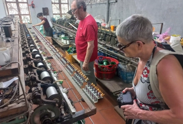 Hanoi / Ninh Binh – Co Le Pagoda – Co Chat Silk Village – Hai Hau – Pham Phao Village – Ecohost (L/D)