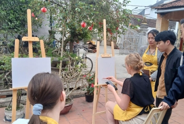 Hanoi / Ninh Binh – Hong Quang Water Puppet Village – Co Le Pagoda – Hai Hau – Pham Phao Village – EcoHost (L/D)