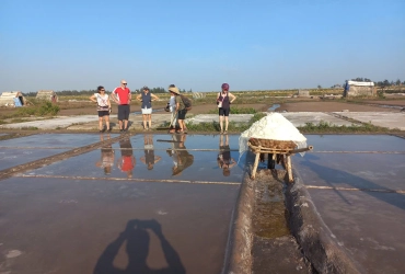 Hanoi – Nam Chan Water Puppet Theatre – Rural Museum – Bach Long Salt Fields - Our Lady of the Rosary Shrine in Ninh Cuong - Hanoi