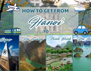 How to Get Around Northern Vietnam from Hanoi?