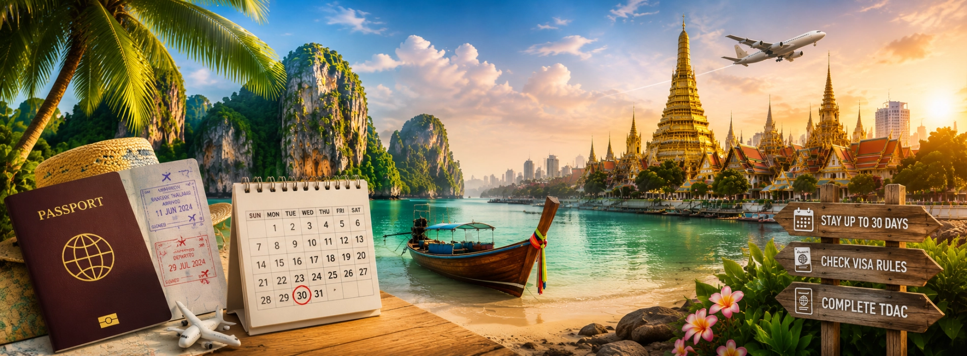 Thailand Reduces Visa-Free Stay for European Travelers: New Entry Rules Explained