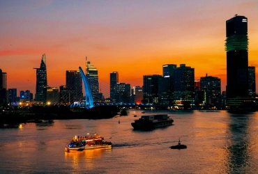 Ha Long Bay cruise – Hanoi - Flight to Saigon (B/Br) Sharing English speaking guide on board, No guide in Hanoi airport; Join-in cruise with private transfer
