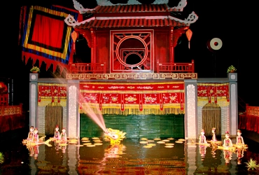Hanoi Arrival – Water Puppet Show (-)