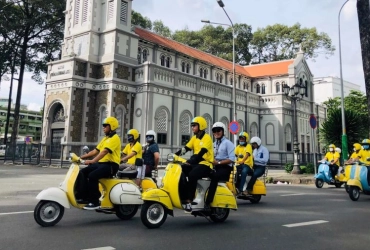 Saigon - Cu Chi Tunnels - SIC Saigon Vespa Adventure (B/D)