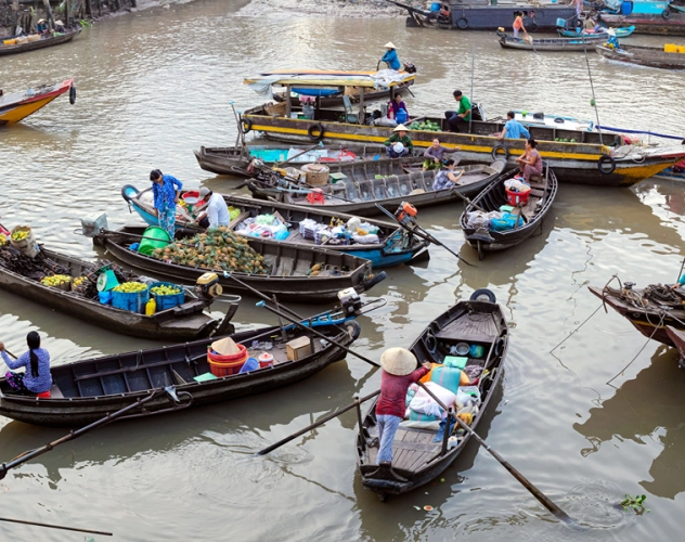 Mekong Delta Floating Markets: A Taste of Authentic Vietnam