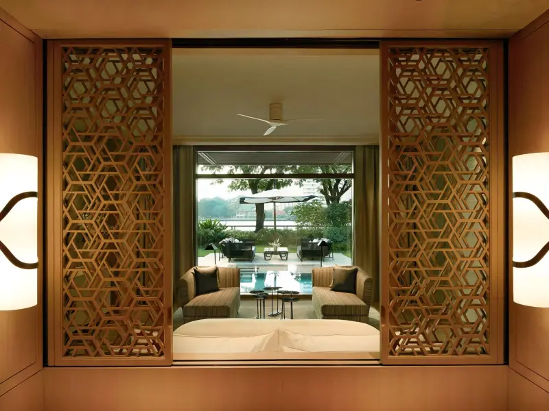 A villa at Capella Bangkok on the Chao Phraya