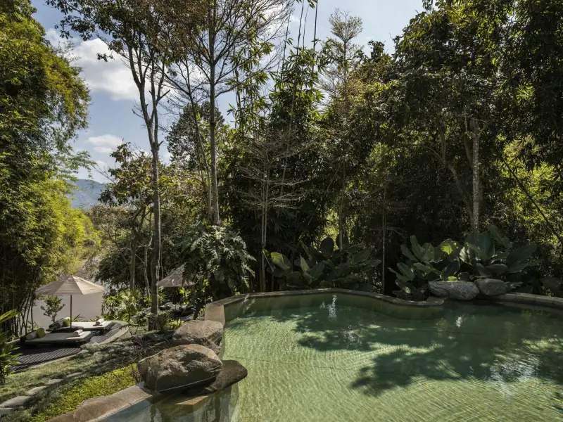 Pool at Four Seasons Tented Camp