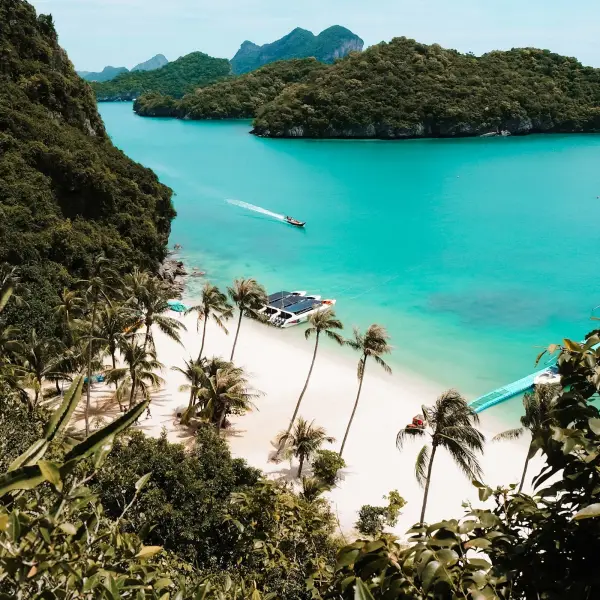 Ang Thong Marine Park from a viewpoint