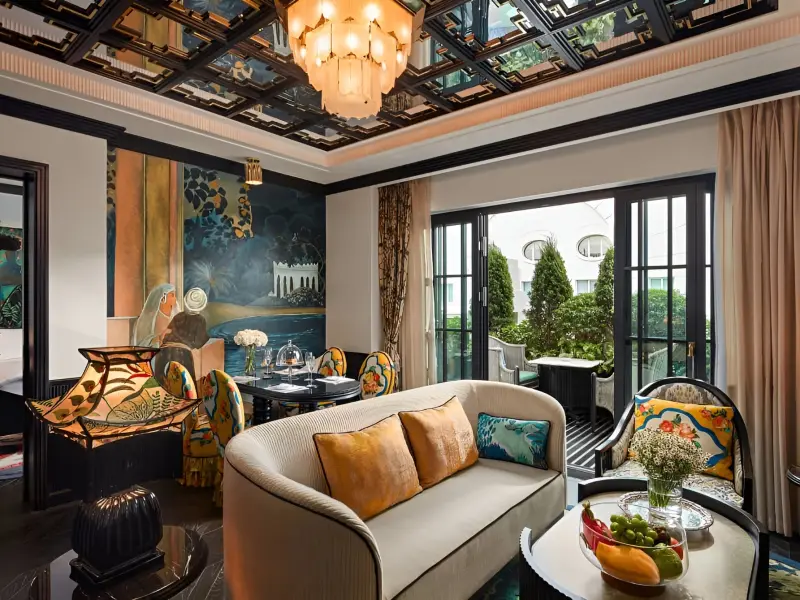 Opera-inspired suite at Capella Hanoi