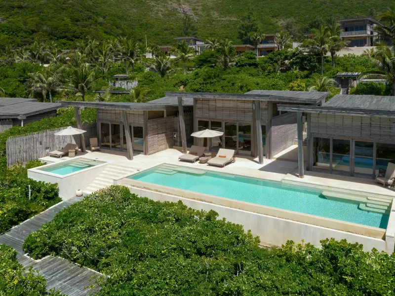 Pool villa at Six Senses Con Dao