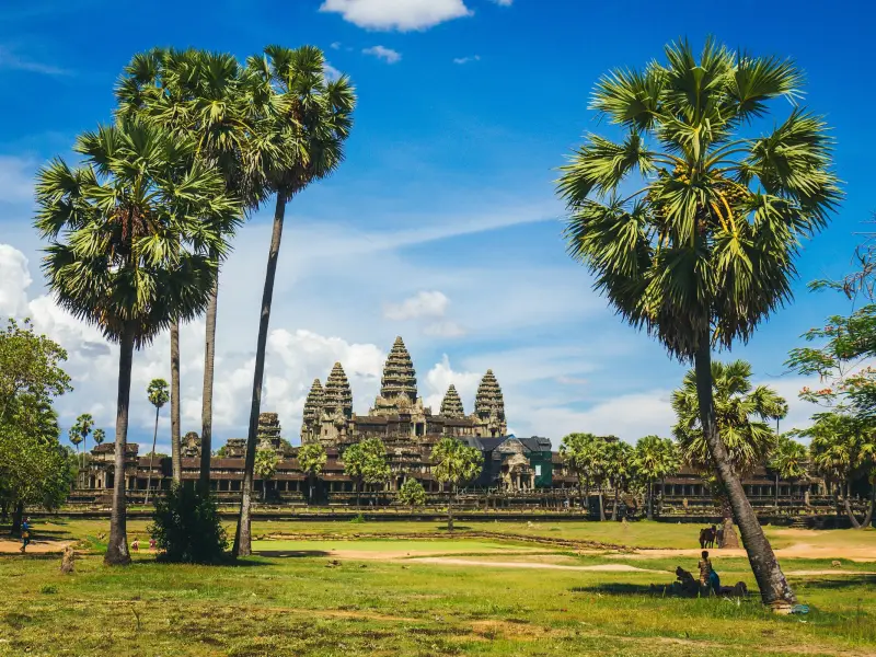 Angkor Wat at sunrise