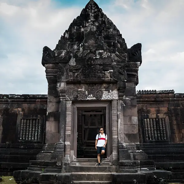 The Khmer temple of Wat Phou