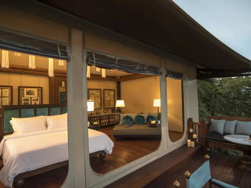A villa at Rosewood Luang Prabang