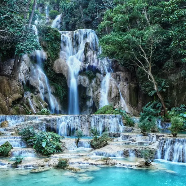 Kuang Si Falls near Luang Prabang